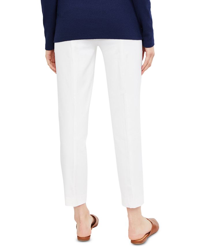Curie Secret Fit Over the Belly Slim Ankle Maternity Work Pants