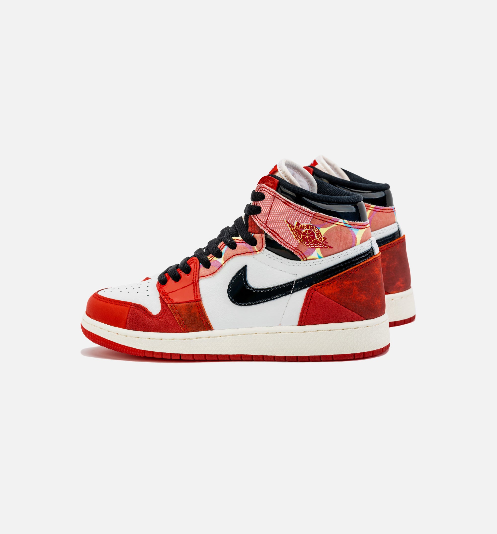 Air Jordan 1 High OG Next Chapter Grade School Lifestyle Shoe - White/Red