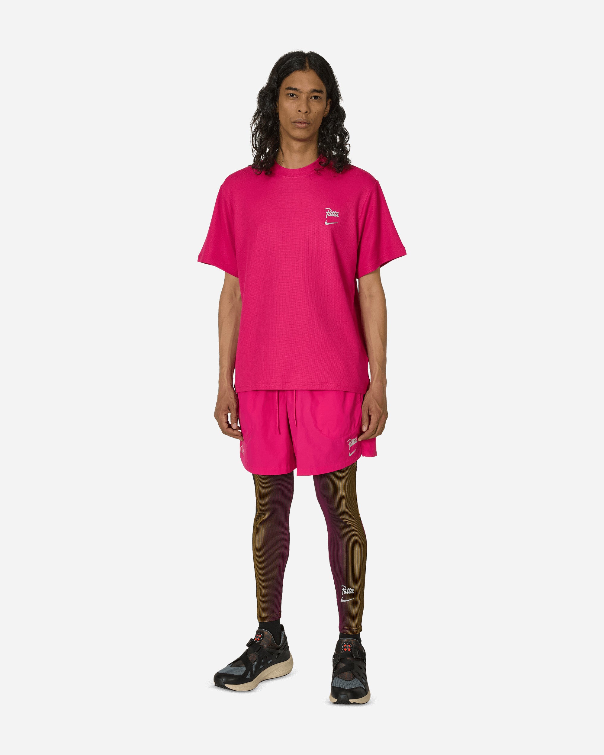 Patta Running Team T-Shirt Fireberry