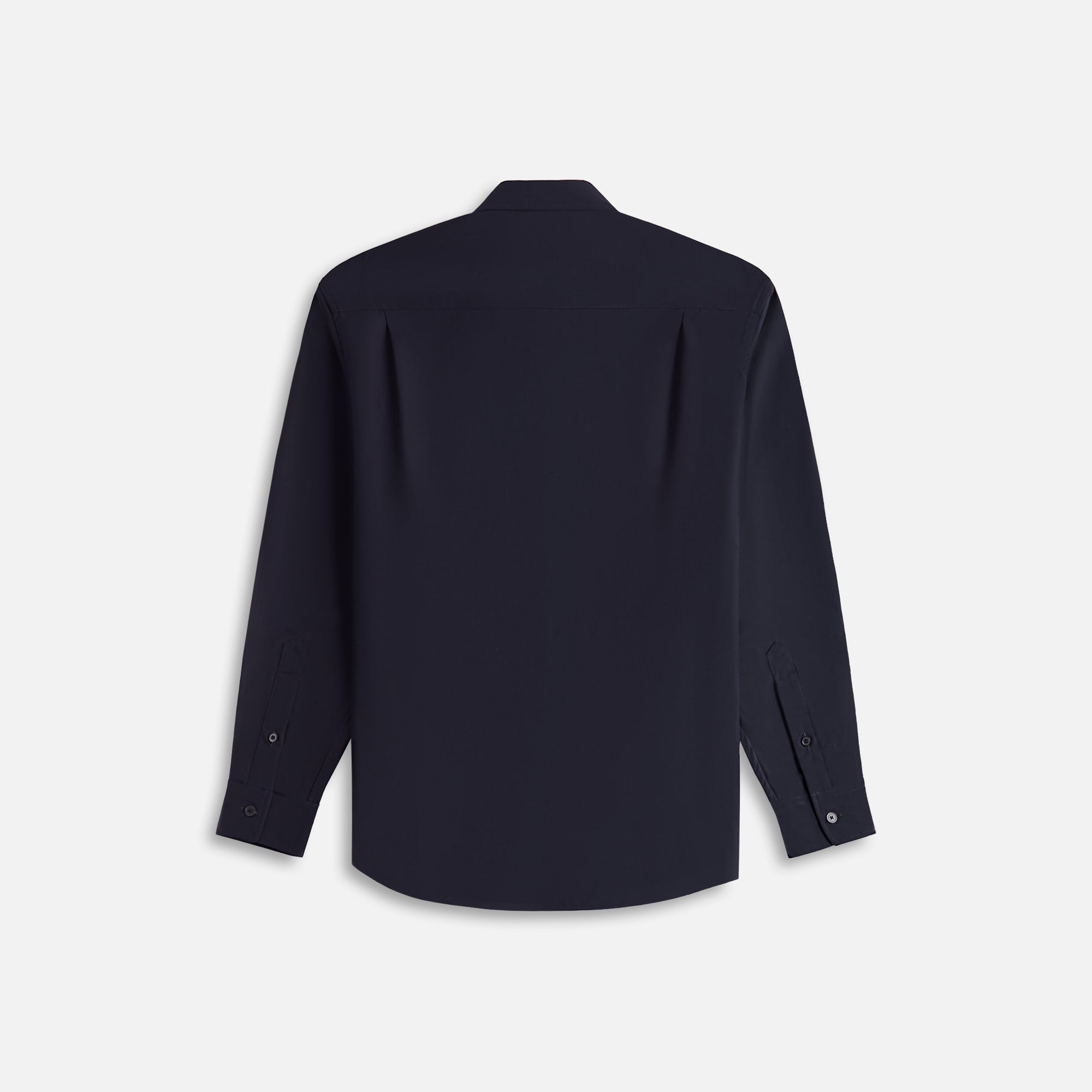 Auralee Superfine Tropical Wool Shirt - Dark Navy