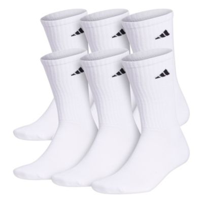 adidas Men's Athletic Cushioned 6-Pack Crew Socks