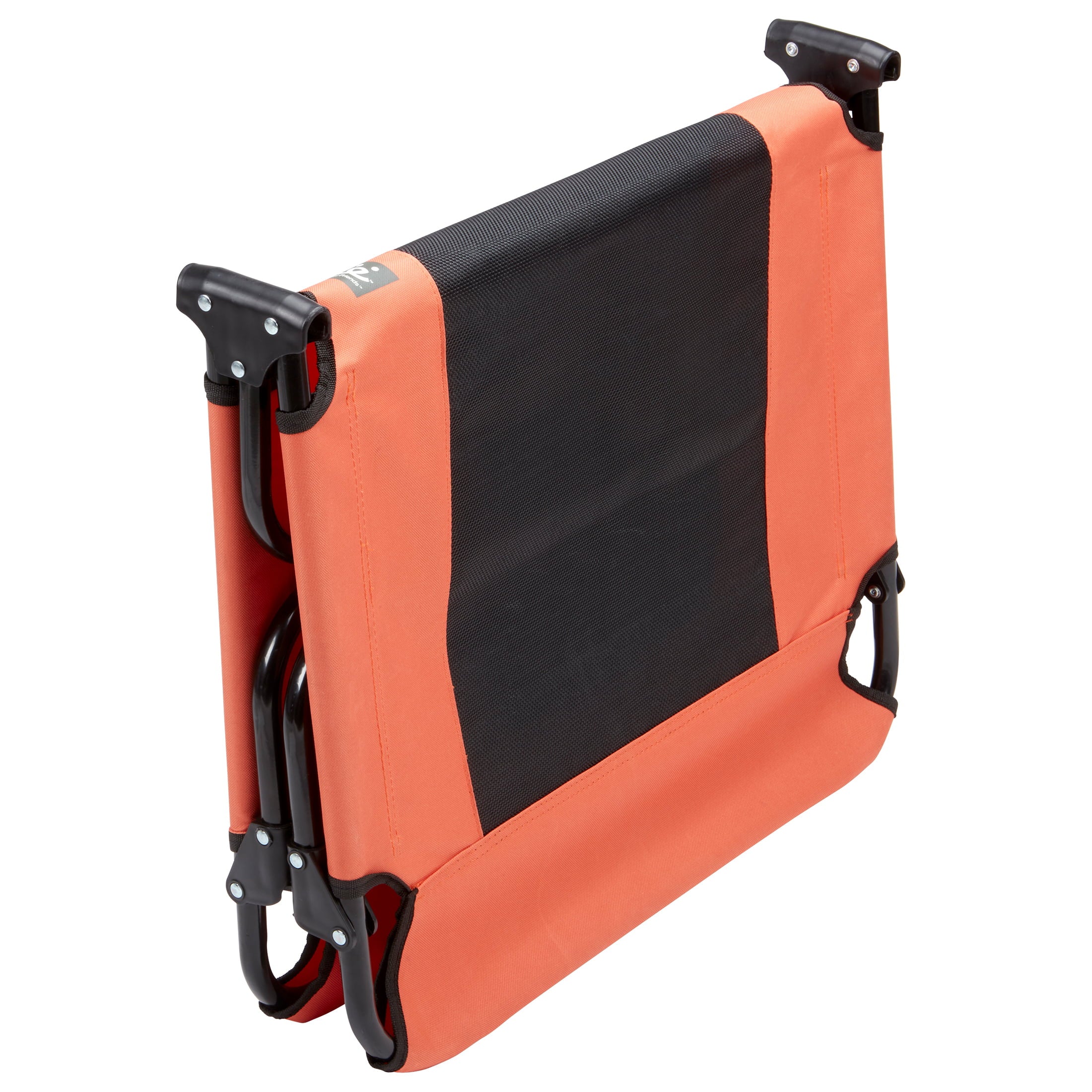 Best Friends Folding Dog Cot mesh center for ventilation with foldable legs for easy travel - For pet up to 50 lbs - Orange and Gray， Dimensions
