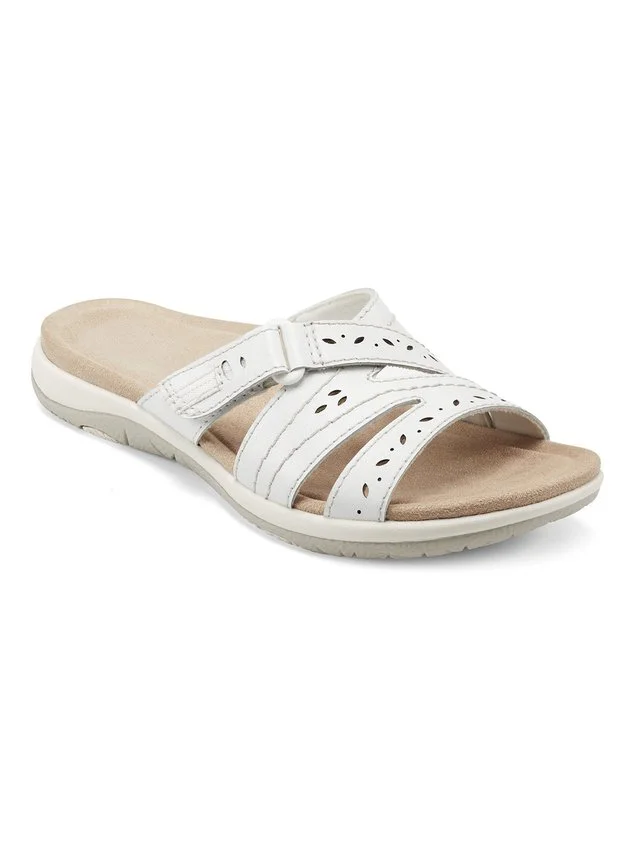 Leather Soft Footbed Orthopedic Arch-Support Slippers