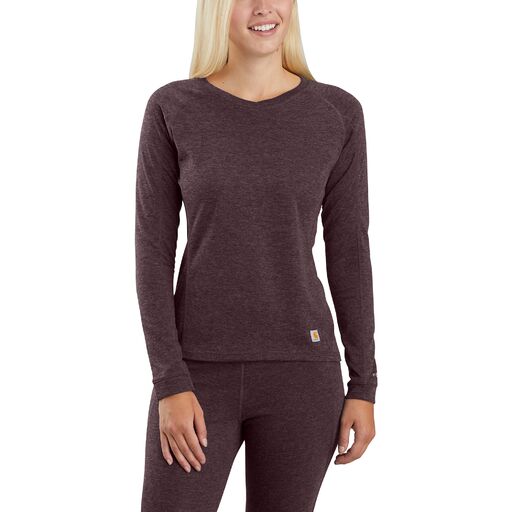 Carhartt Women's Heavyweight Force® Long Sleeve Crew Shirt