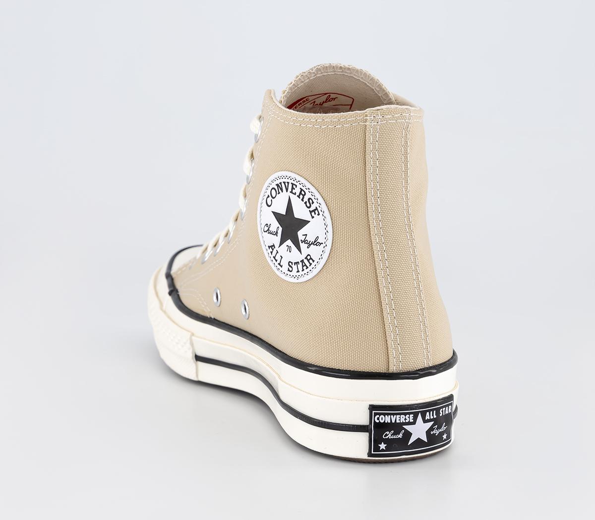 Mens Converse All Star Hi 70's Oatmilk Egret Black