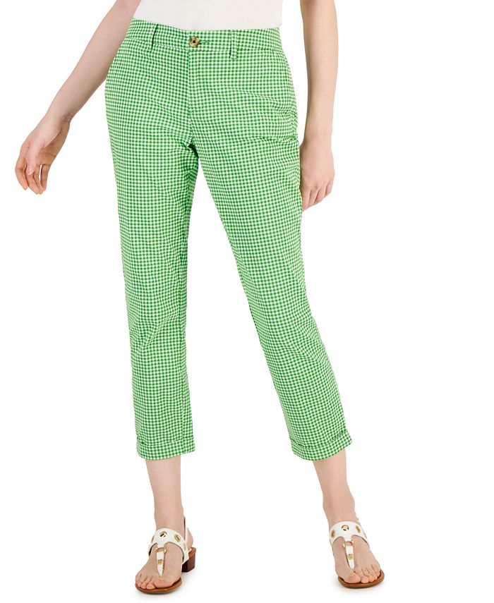 Women's Hampton Chino Gingham Pants