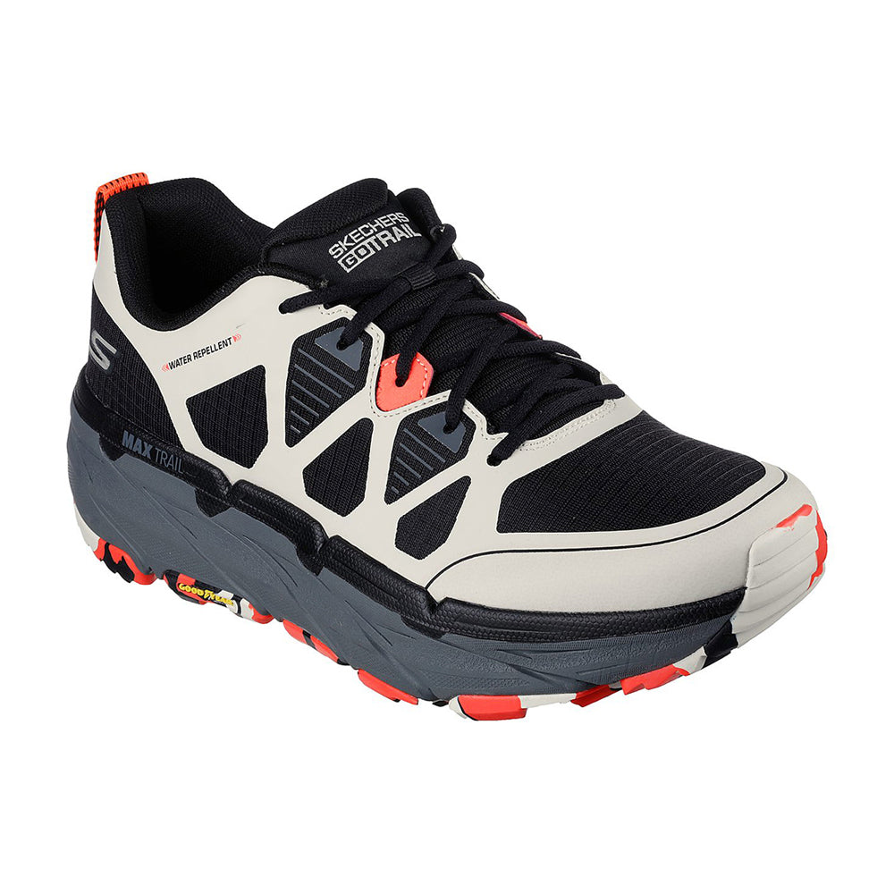 Skechers Men Max Cushioning Premier Trail Shoes - 220592-BKWR