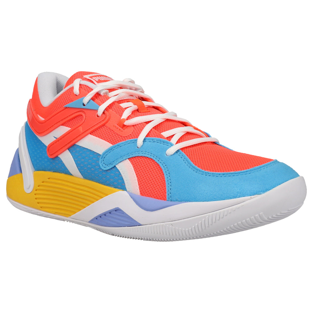 TRC Blaze Court Pop Art Lace Up Basketball Shoes