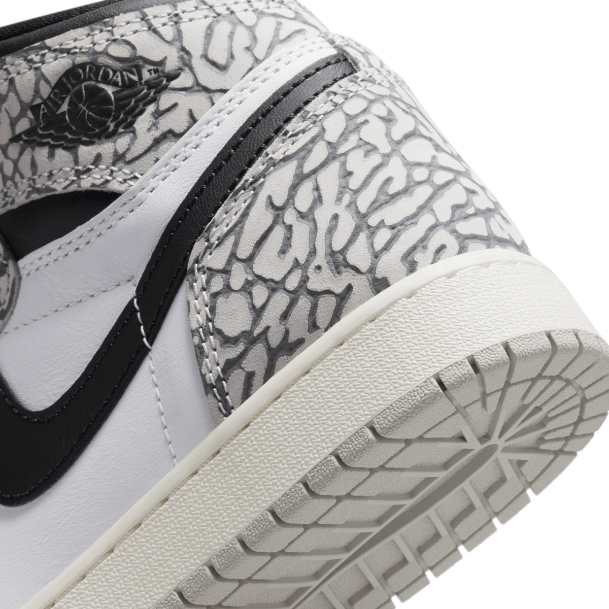 Kid's Air Jordan 1 High OG 'White Cement'