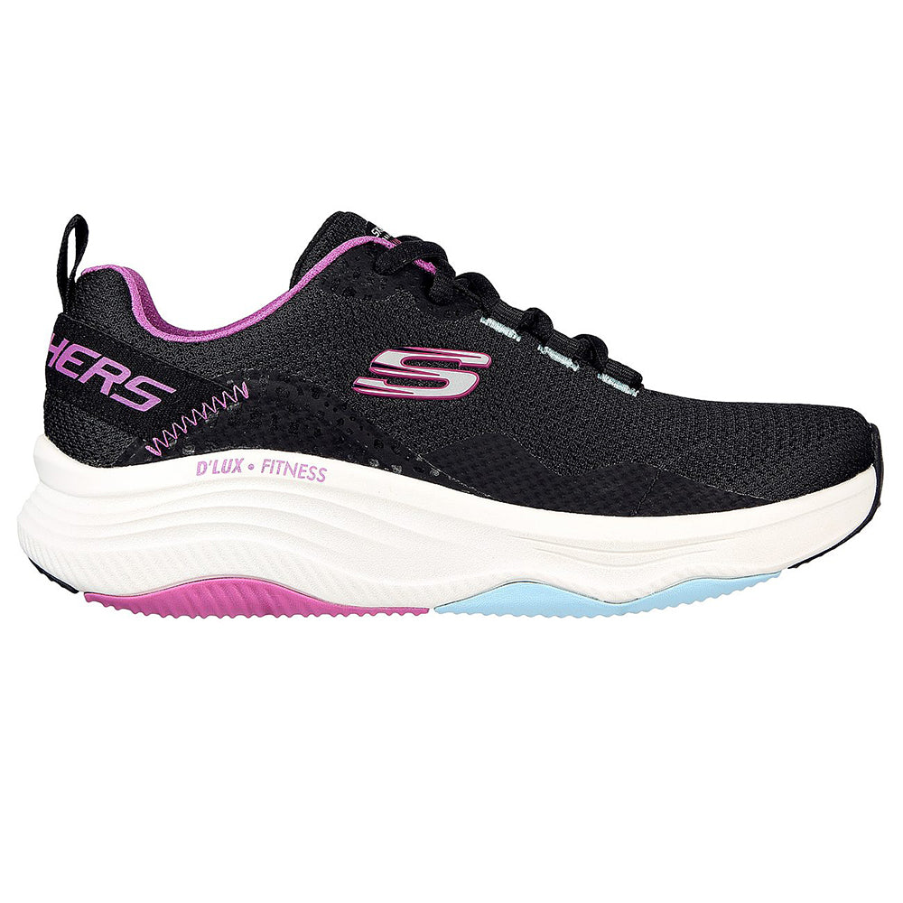 Skechers Women Sport D'Lux Fitness Shoes - 149835-BKMT