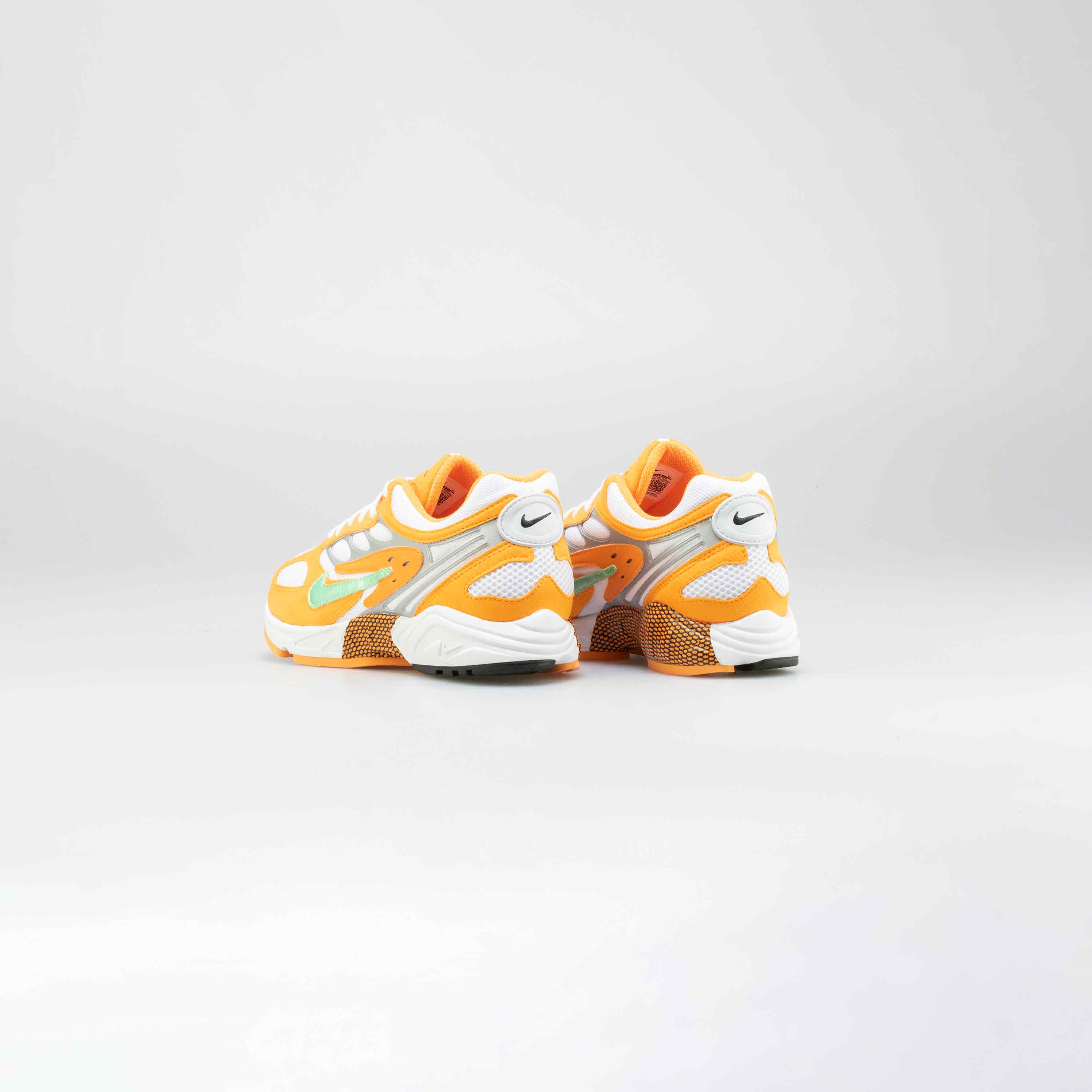 Air Ghost Racer Mens Running Shoe - Orange/White