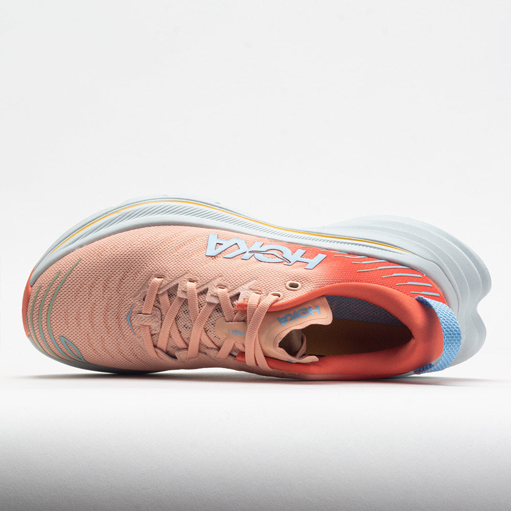 HOKA Bondi X Women's Camellia/Peach Parfait