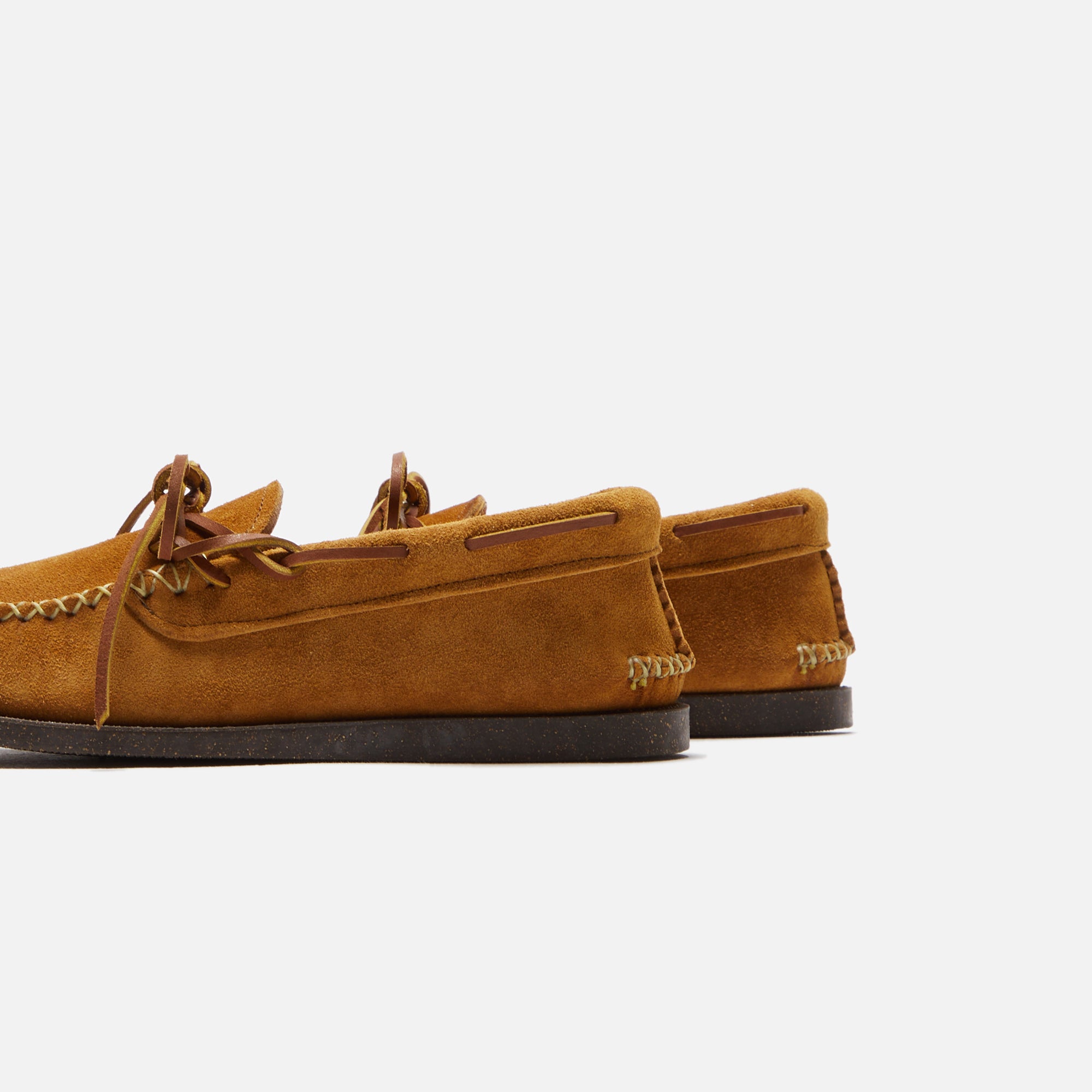 Yuketen Canoe Moc with Camp Sole - Brown