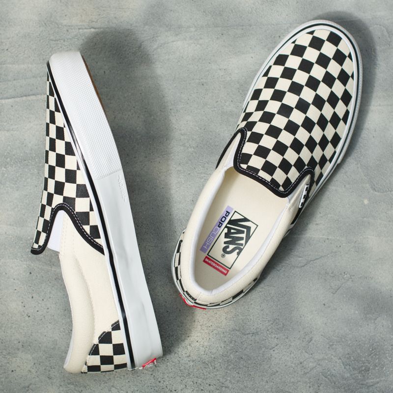 Checkerboard Skate Slip-On