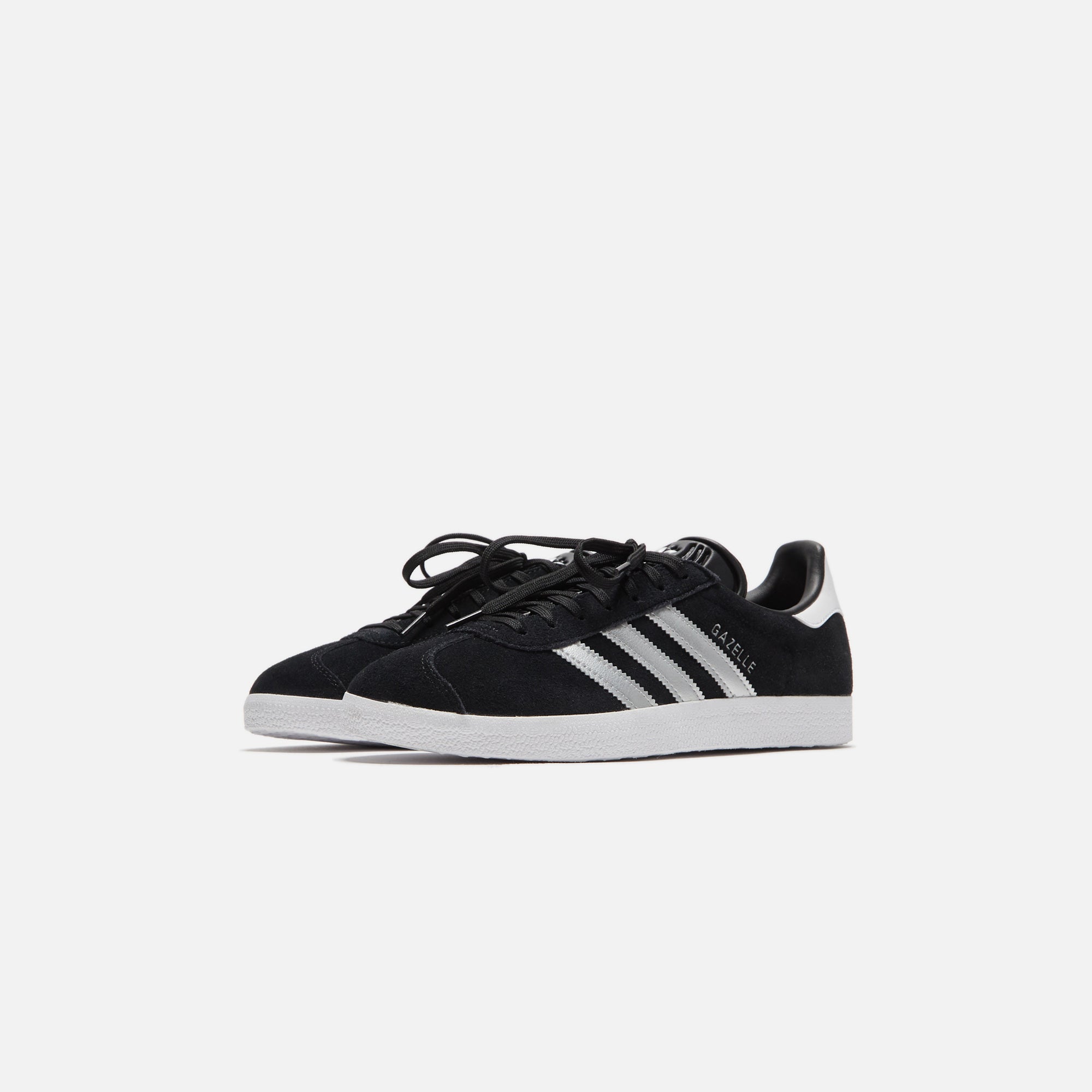 adidas WMNS Gazelle - Core Black / Silver Metallic / Footwear White