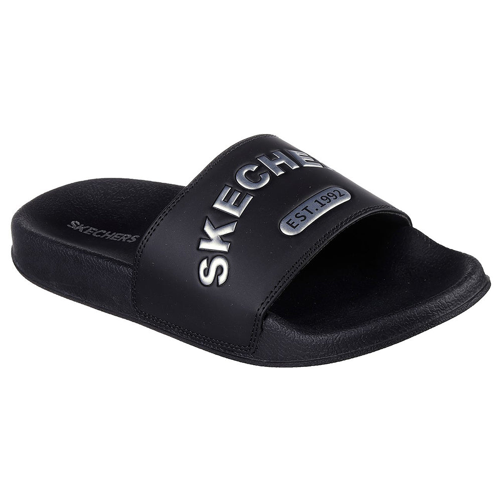 Skechers Women Cali Side Lines 2.0 Slides - 8730086-BBK