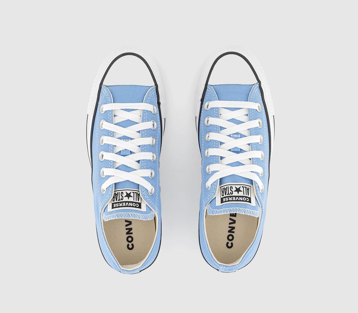 Mens Converse All Star Low Light Blue