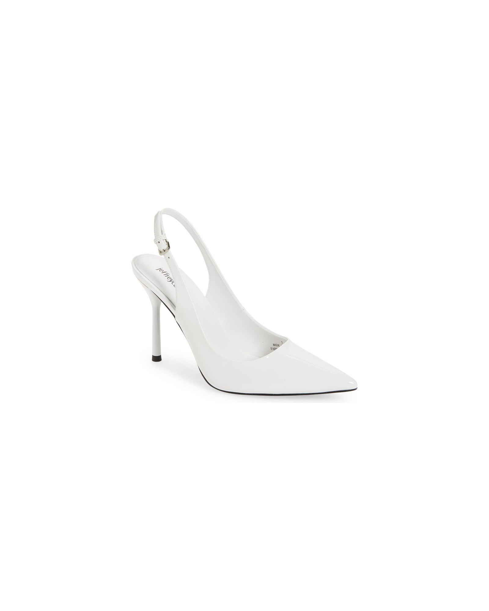 Décolleté slingback Riddler bianco
