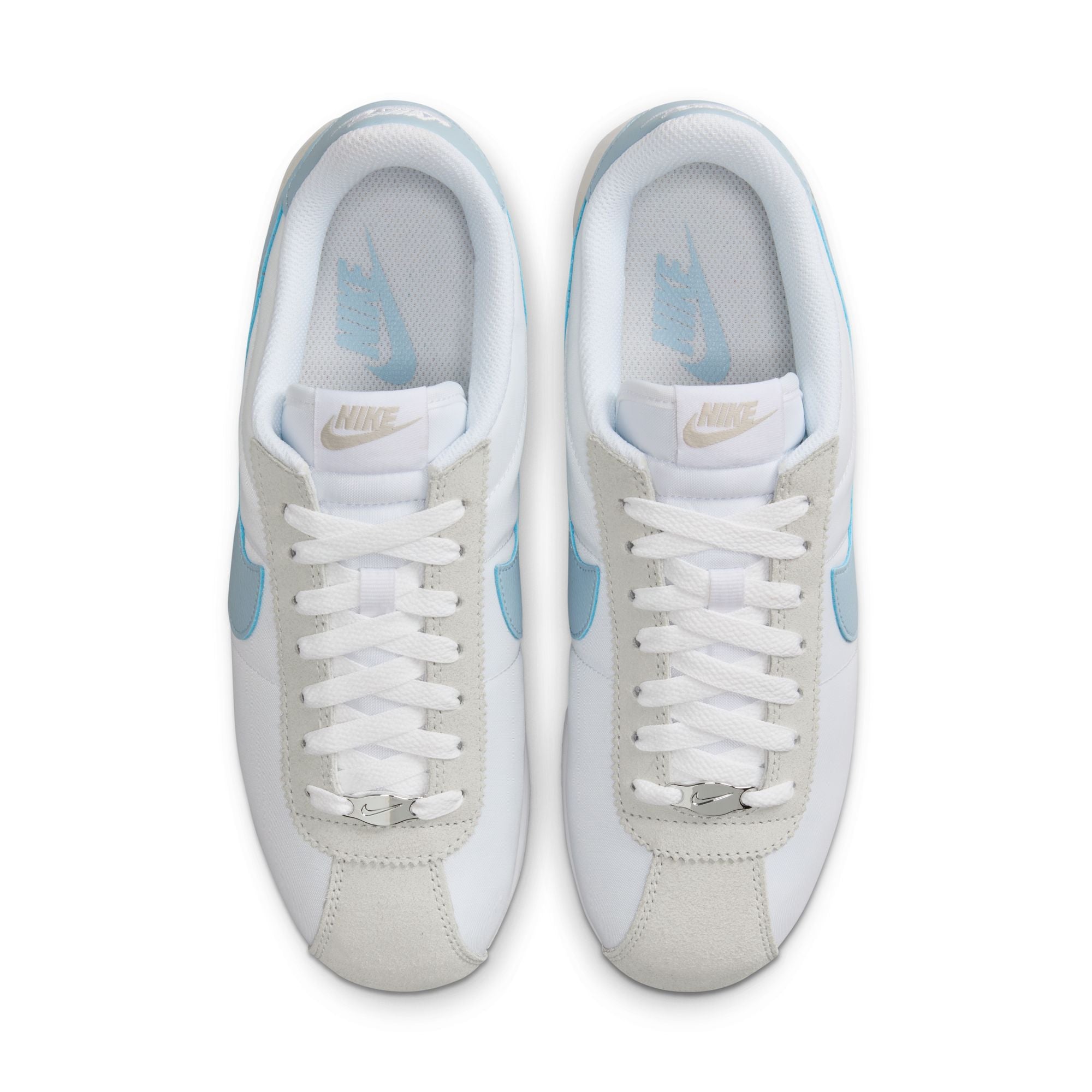 Women's Nike Cortez White/Light Armory Blue-Light Orewood Brown DZ2795-100