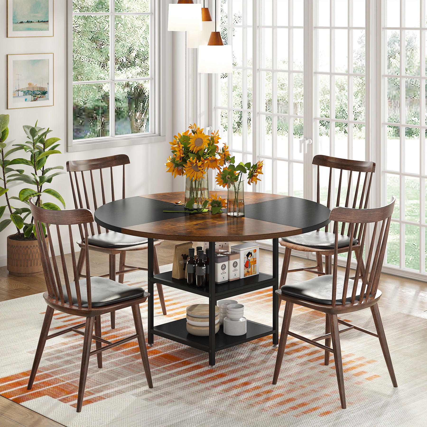 Round Dining Table, 47