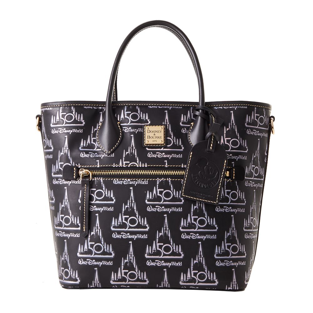 Disney Dooney and Bourke Bag - Walt Disney World 50th Anniversary - Leather AP Tote