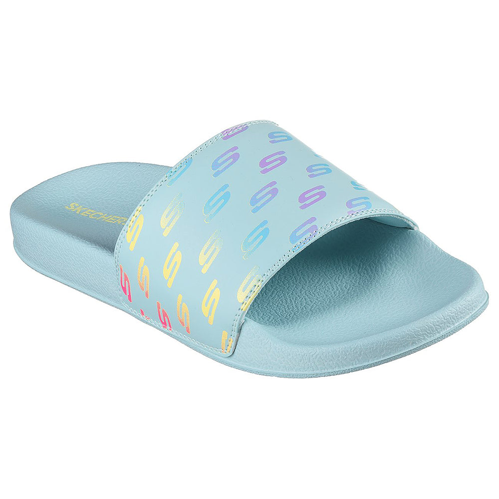 Skechers Women Cali Side Lines 2.0 Slides - 8730085-MNT