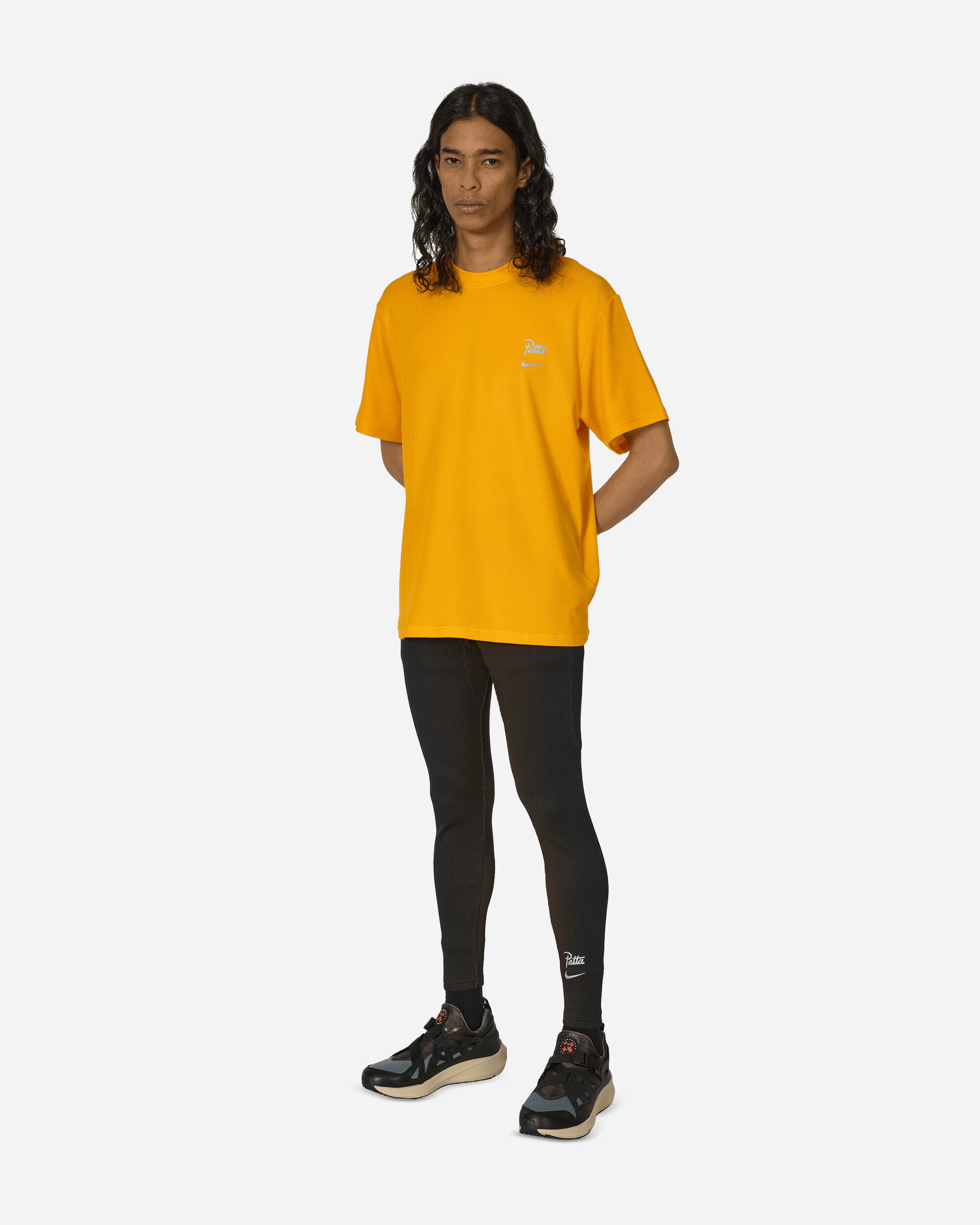 Patta Running Team Leggings Black / Royal Blue