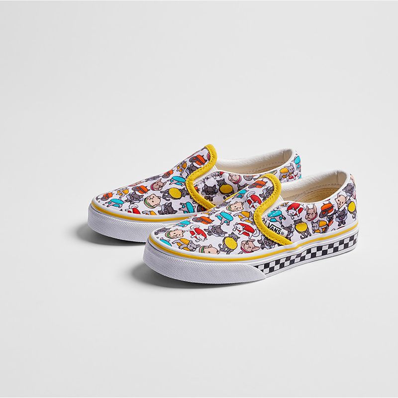 Customs Kids Macaron Slip-On