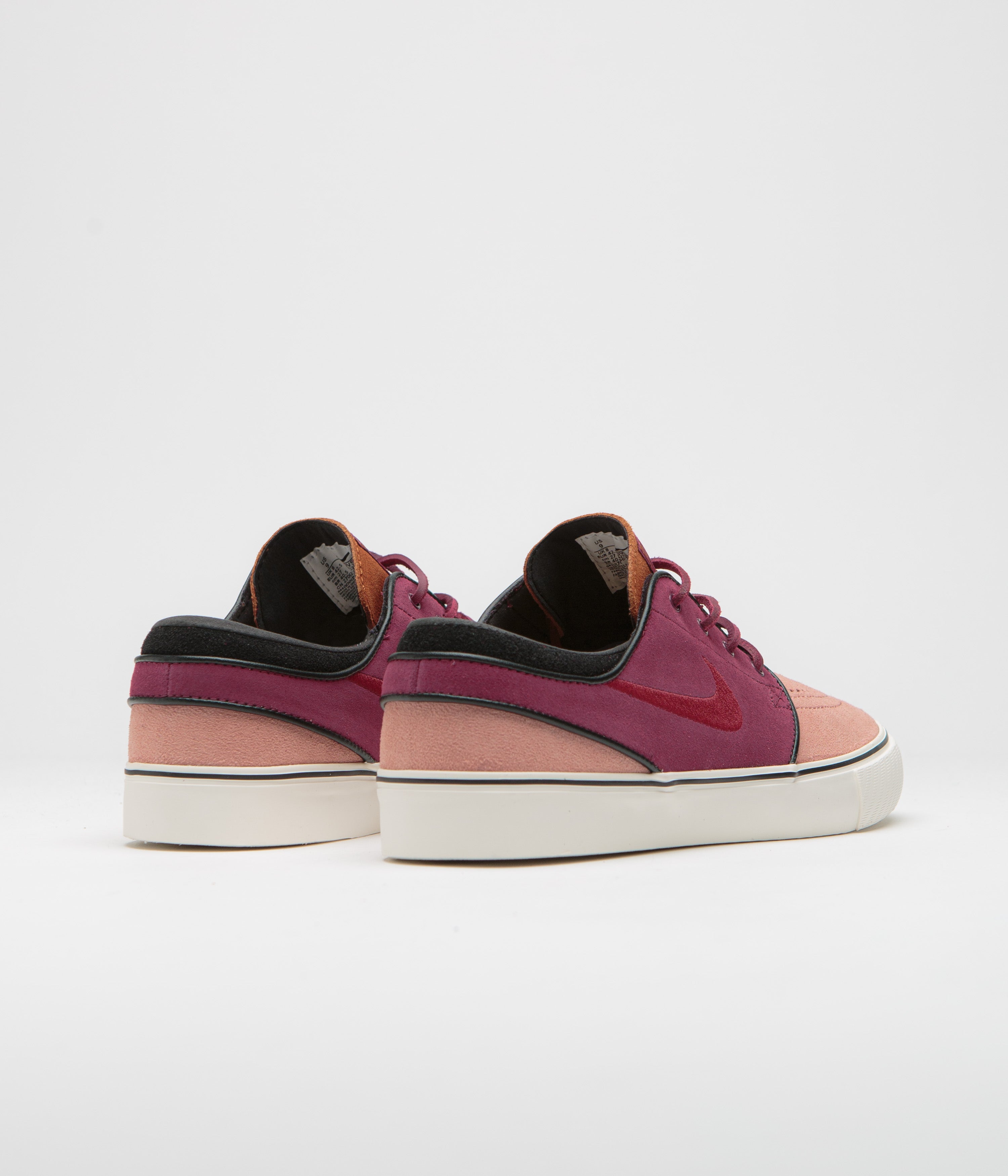 Nike SB Janoski OG+ Shoes - Red Stardust / Team Red - Rosewood