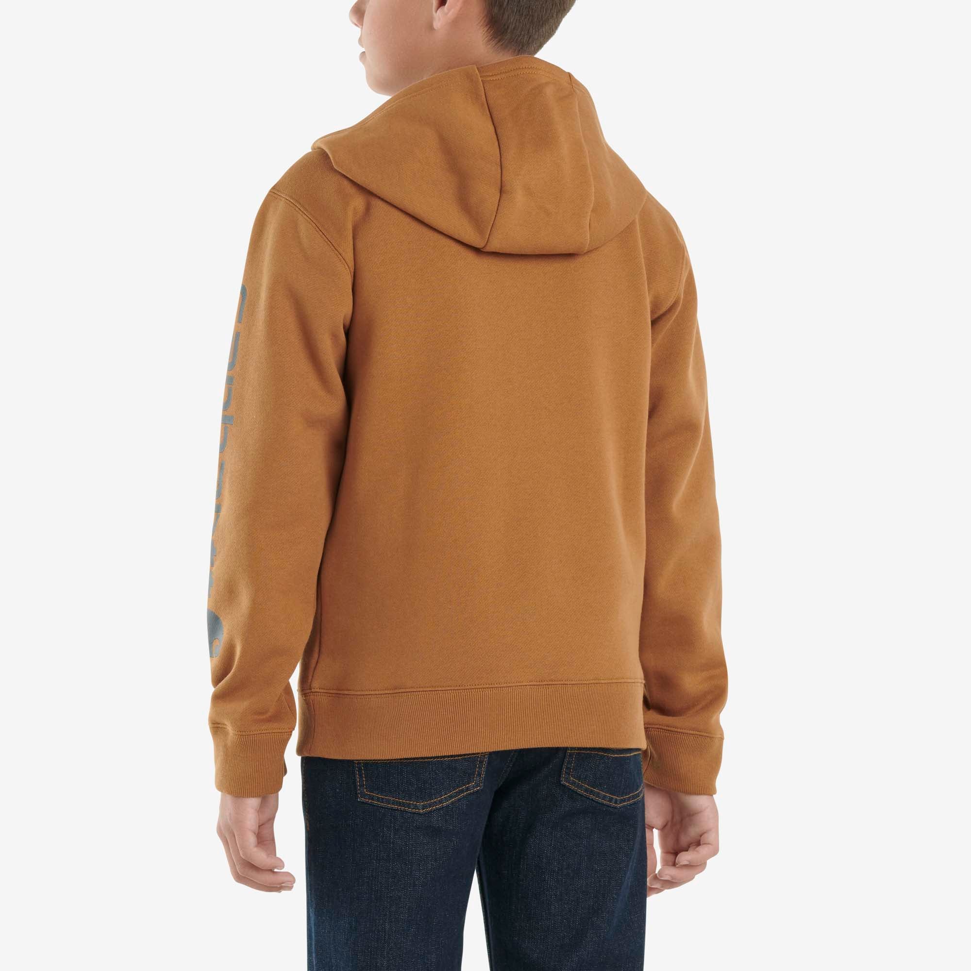 Carhartt Kid's Long Sleeve Graphic Hooded Sweatshirt