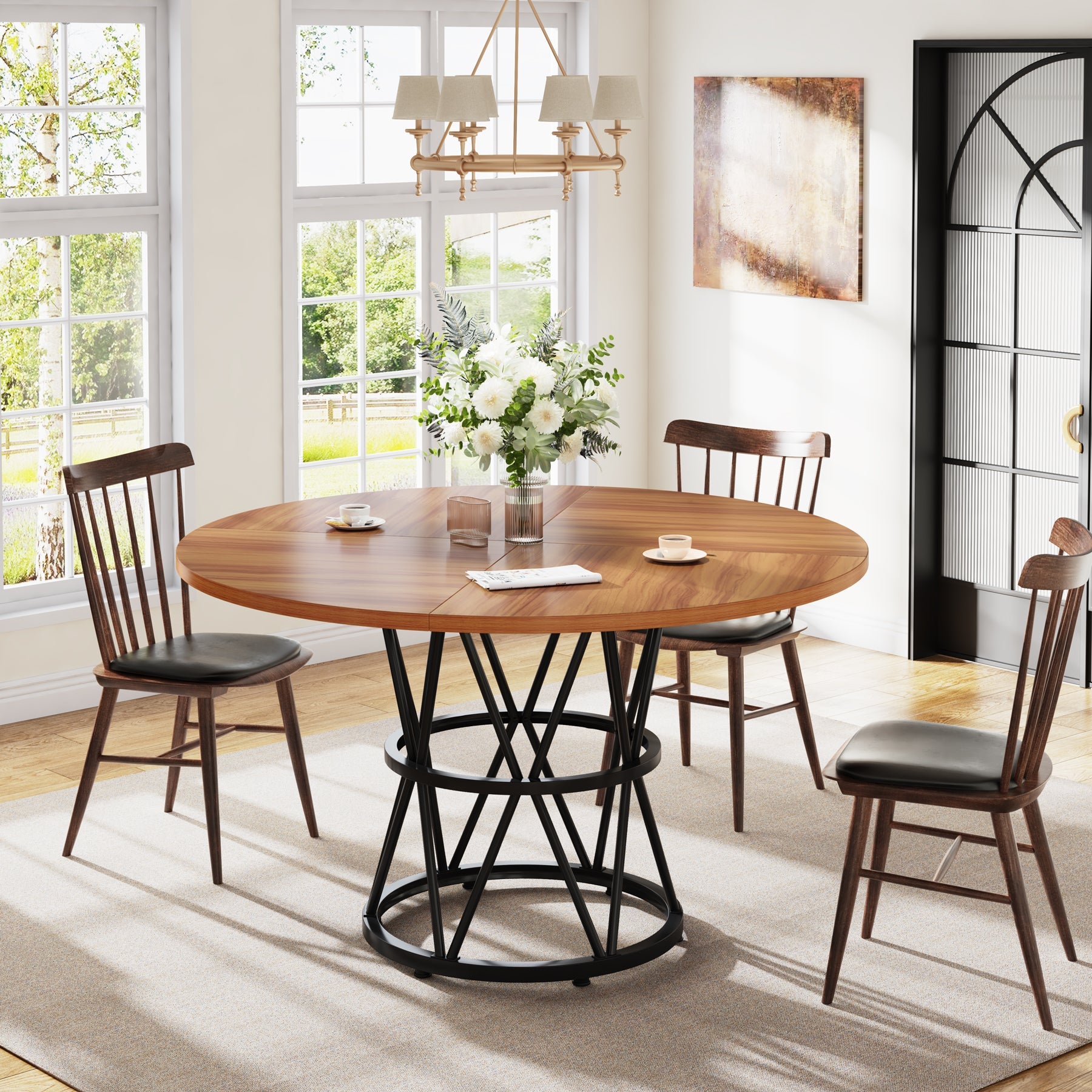 Round Dining Table, 47