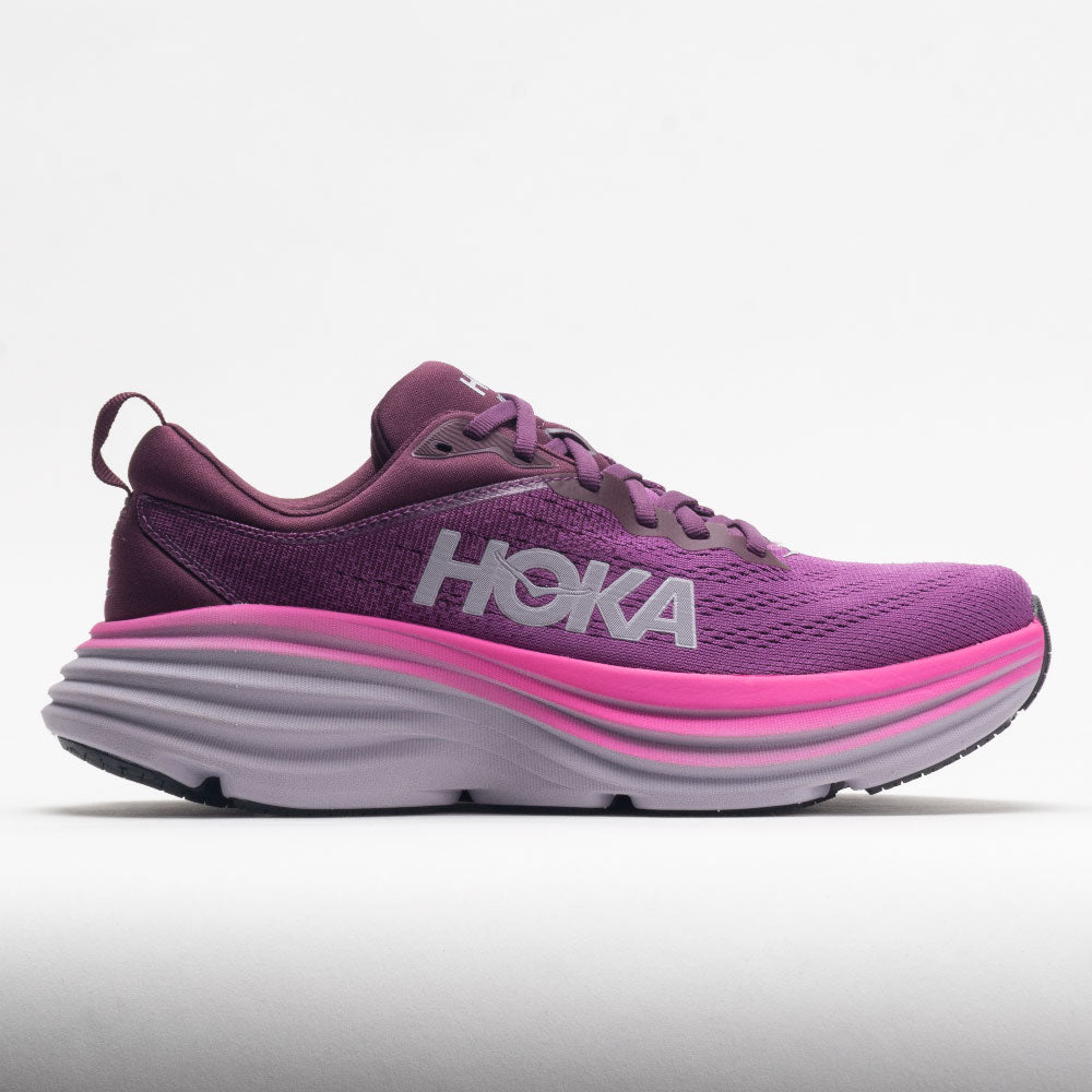 HOKA Bondi 8 Women's Beautyberry/Grape Wine