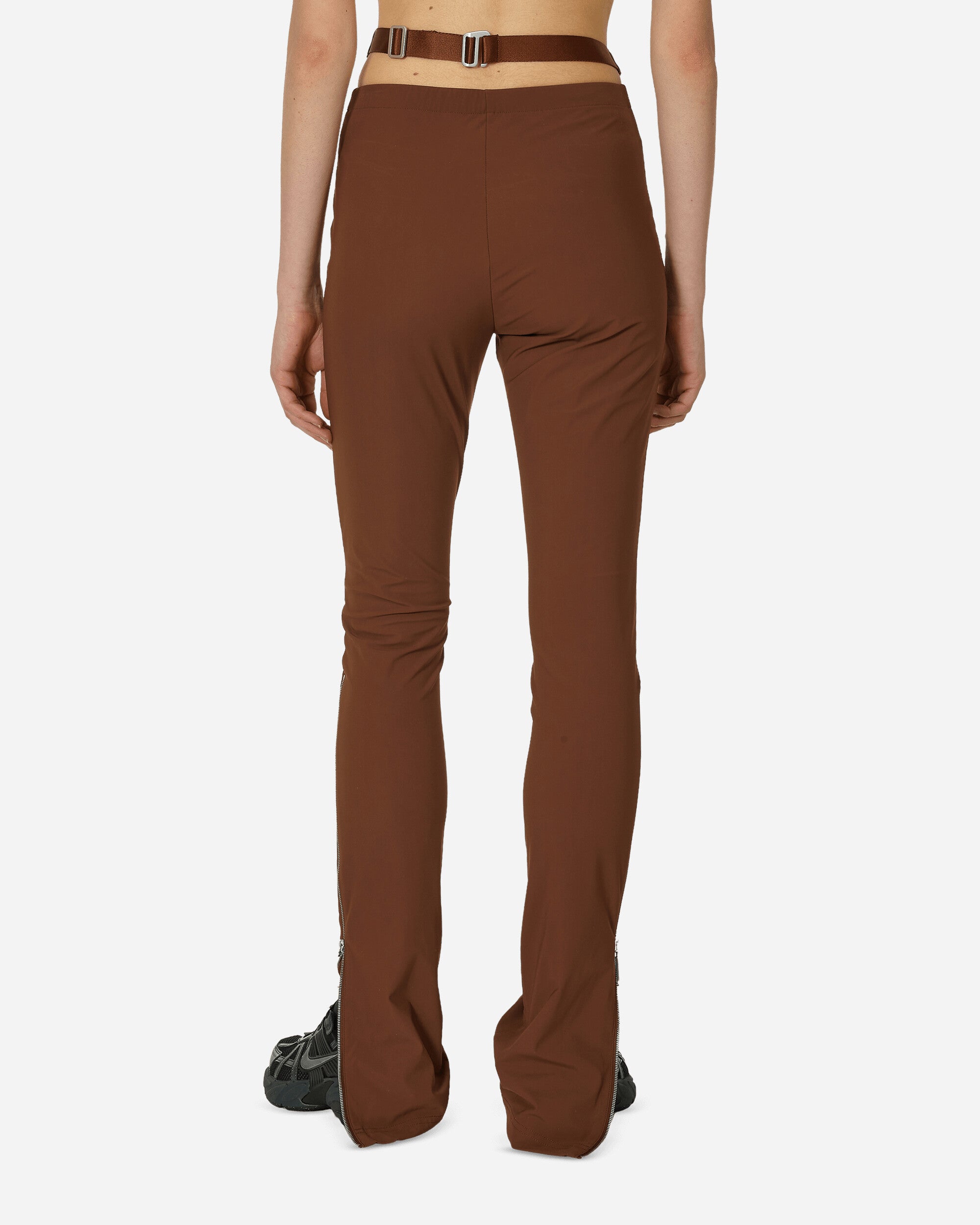 JACQUEMUS Asymmetrical Pants Cacao Wow