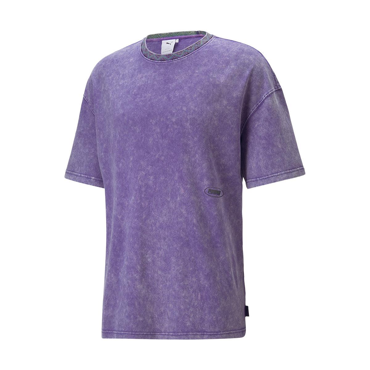 + P.A.M. BIO/VERSE Printed Tee 'Prism Violet'