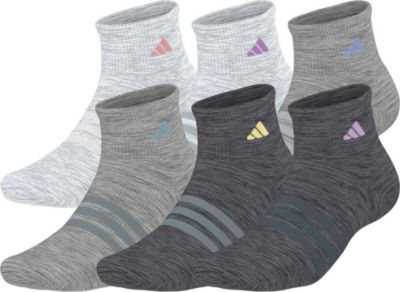 adidas Women's Superlite 3.0 6-Pack Quarter Socks