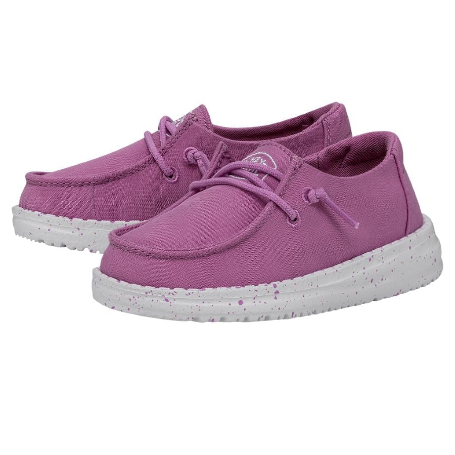 Wendy Toddler Slub Canvas - Violet