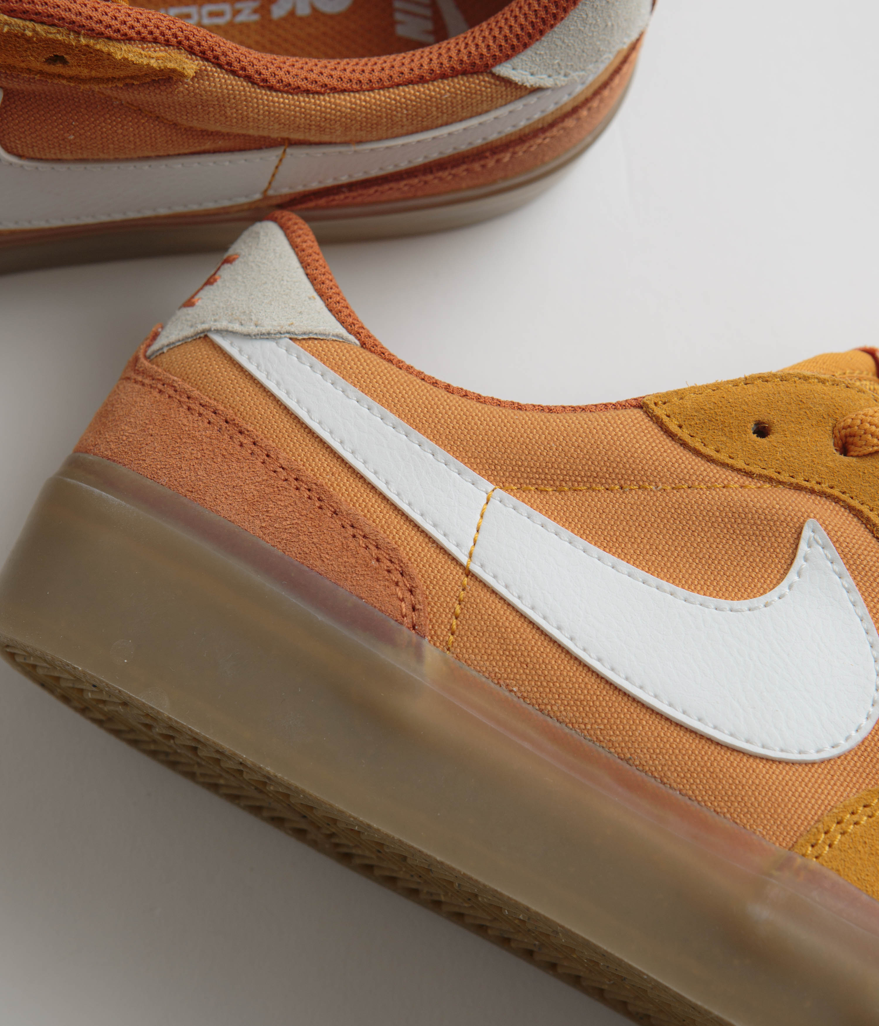 Nike SB Pogo Plus Shoes - Monarch / Summit White - Burnt Sunrise