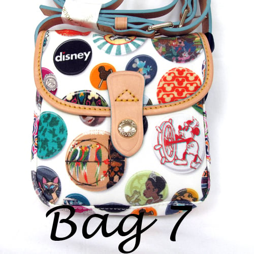 Disney Dooney and Bourke Bag - Disney Parks Buttons - Crossbody