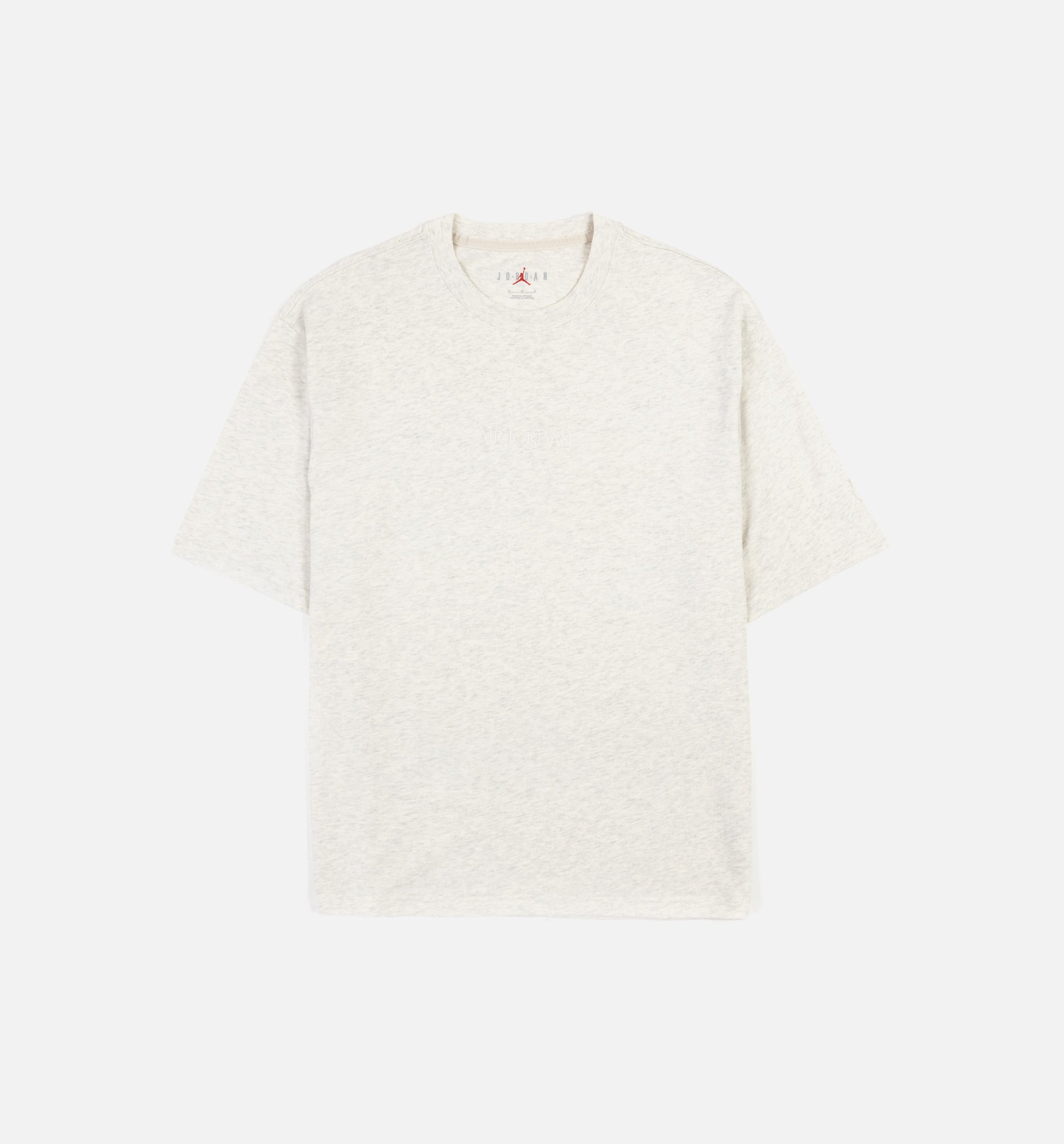 Wordmark Mens Short Sleeve Shirt - Oatmeal Heather