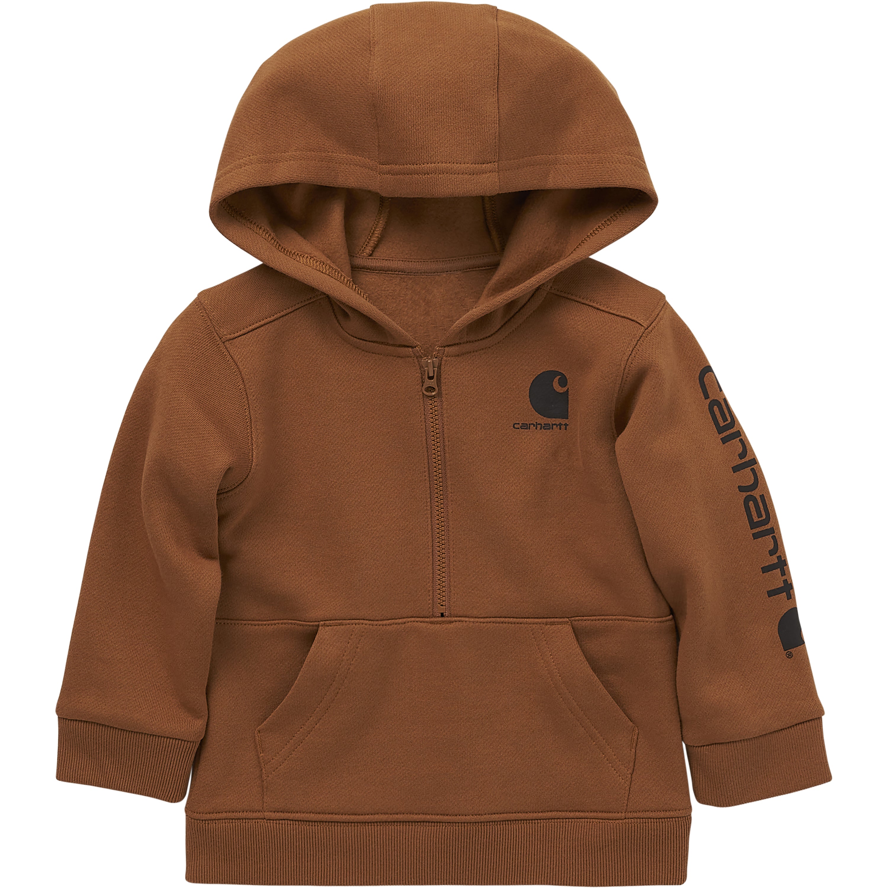 Carhartt Infant/Toddler Long Sleeve Half-Zip Sweatshirt