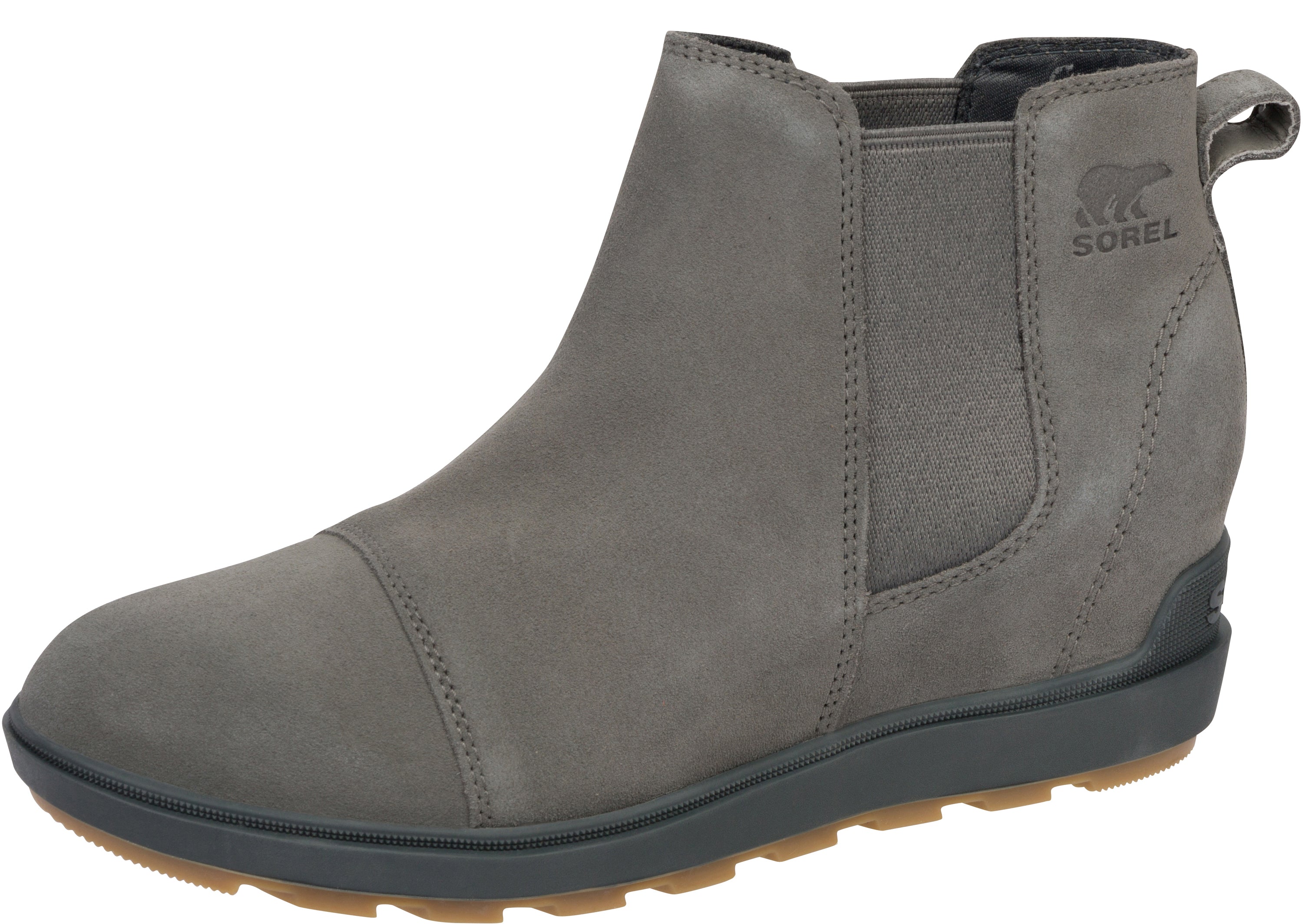 Sorel Womens Evie II Chelsea Quarry Grill