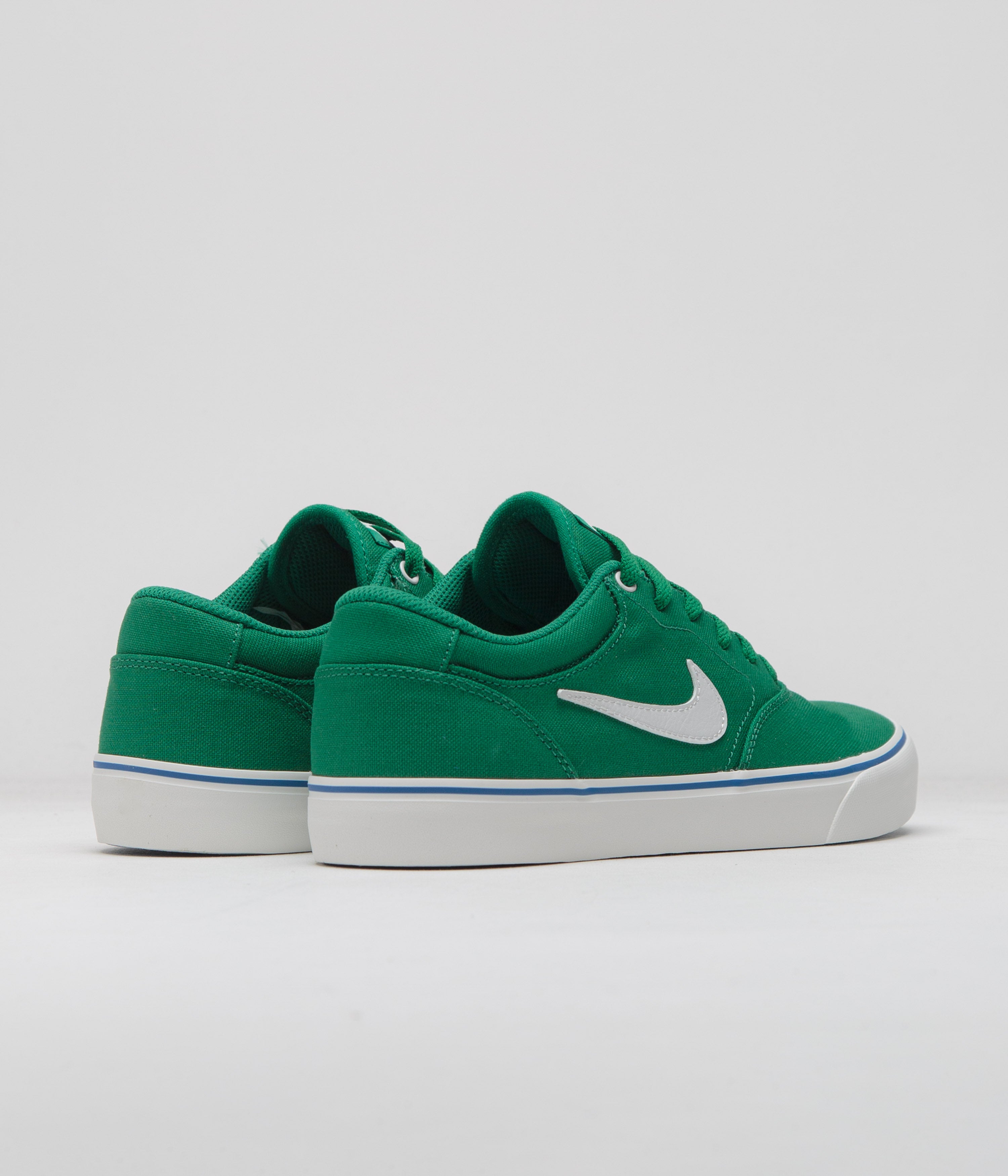 Nike SB Chron 2 Canvas Shoes - Malachite / Summit White - Malachite