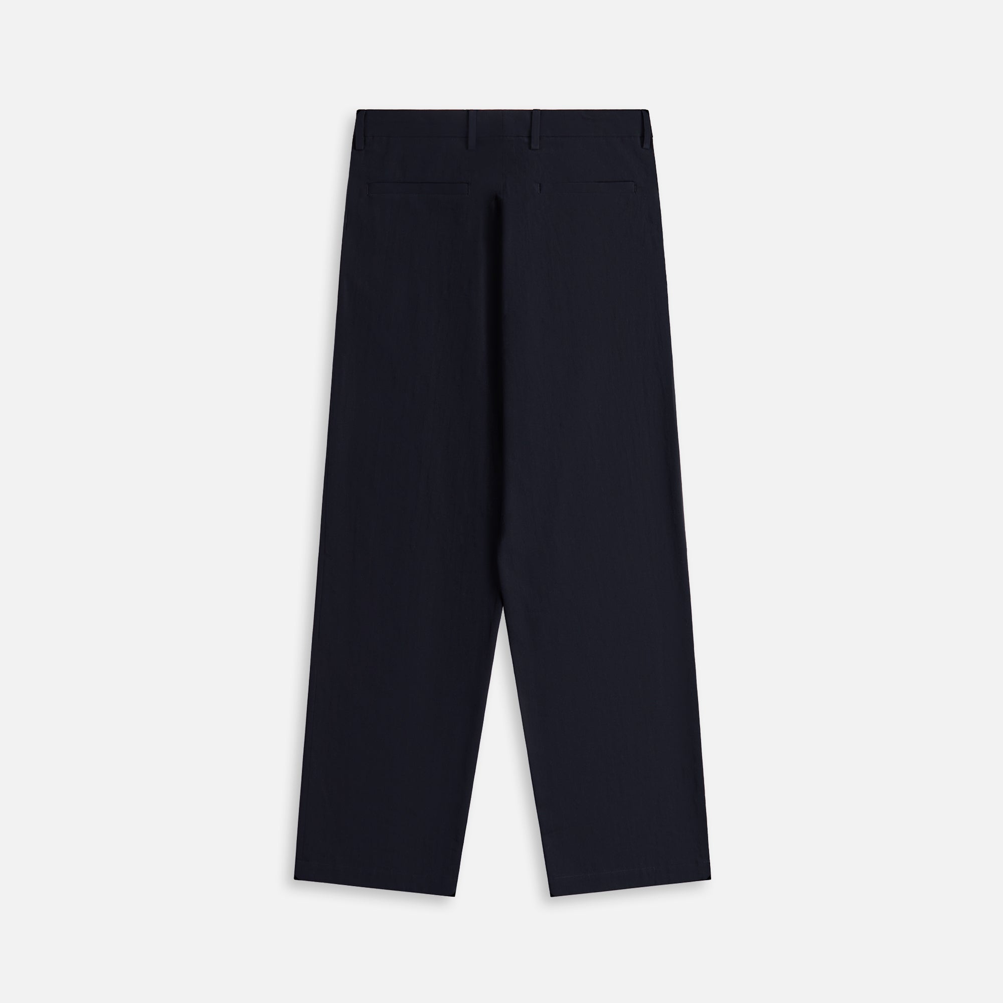 Auralee Linen Silk Tweed Slacks - Dark Navy