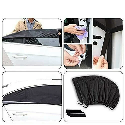 🔥Universal Car Window Screens-Protect And Cool Your Vehicle