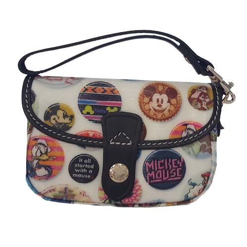 Disney Dooney and Bourke Bag - Disney Parks Buttons Mickey Wristlet Bag SPECIFIC