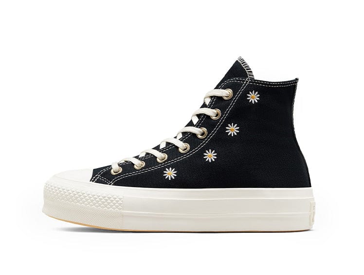 Converse Chuck T Plataforma Womens Negro