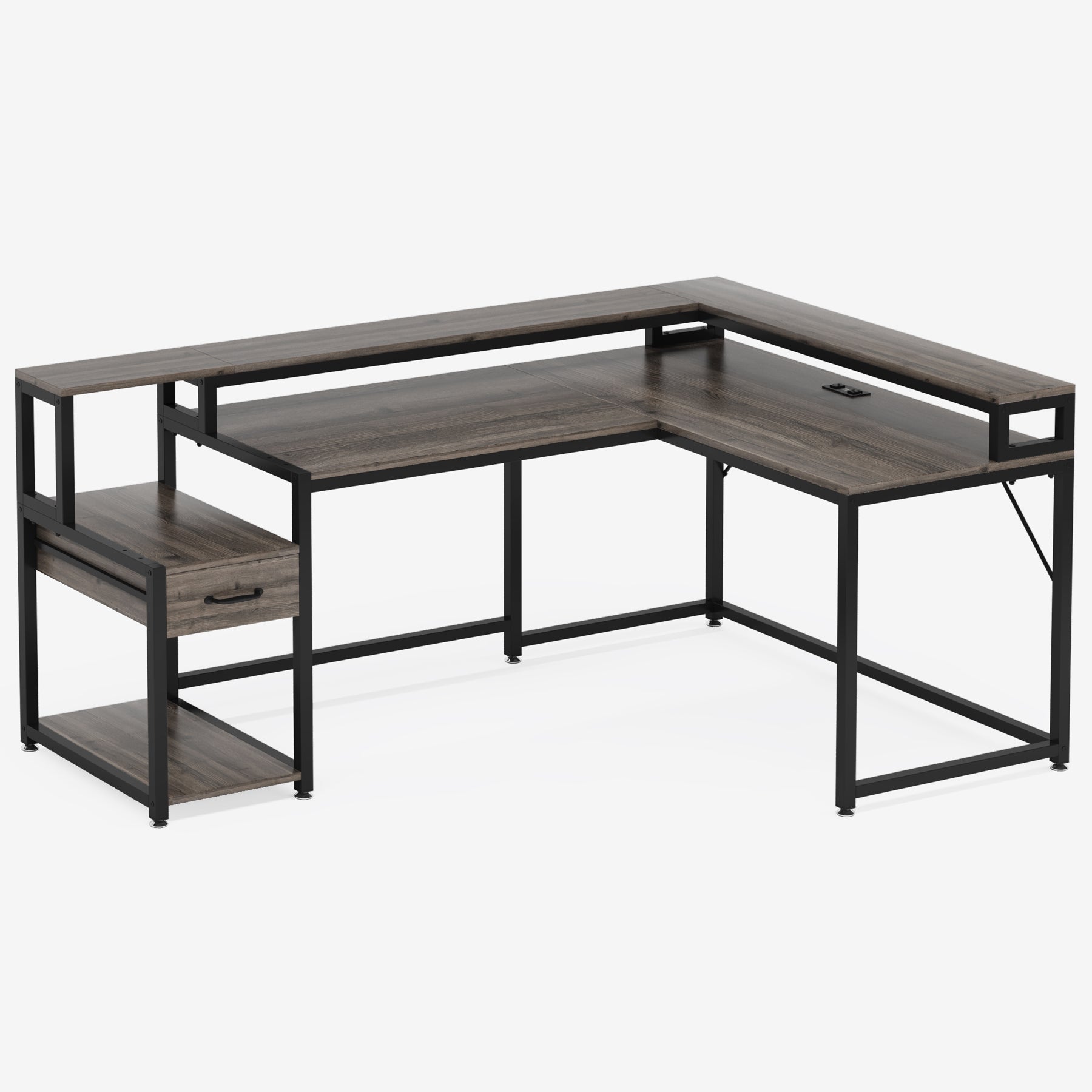 Reversible L-Shaped Desk, 68