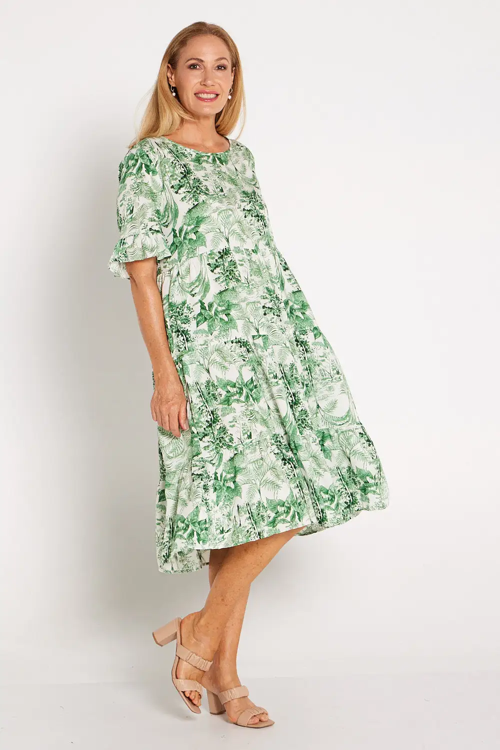Jackson Dress - Forest Flora