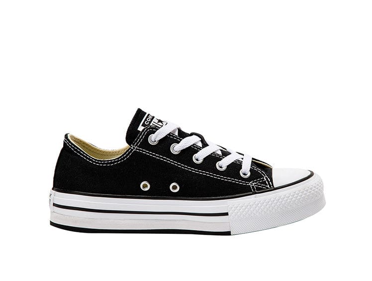 Converse Chuck T Plataforma Junior Negro