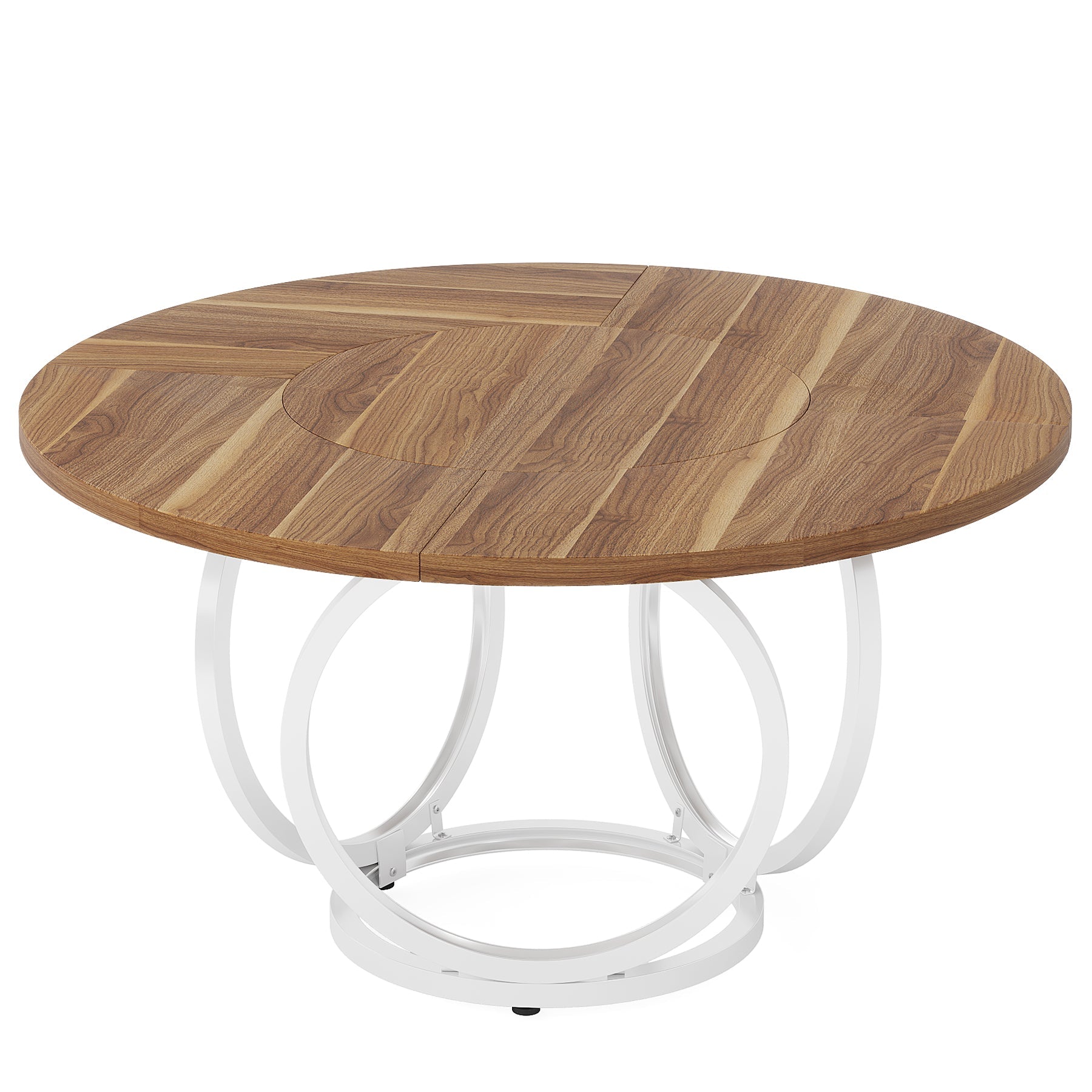 Round Dining Table for 4, Modern 47